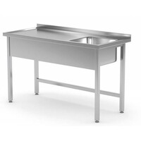 Evier | INOX | Evier XXL 500x400x250(h)mm | 700(l)x700(p)mm | Choix de 10 Largeurs