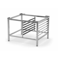 Support | INOX | HEAVY DUTY | 6x 2/1GN | 1x 6 2/1GN Glissières | 975x845x700mm