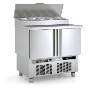 Coreco Saladette 2 Portes | 5x 1/4GN | 91,5x70x(H)112cm Coreco Saladette 2 Portes | 5x 1/4GN | 91,5x70x(H)112cm