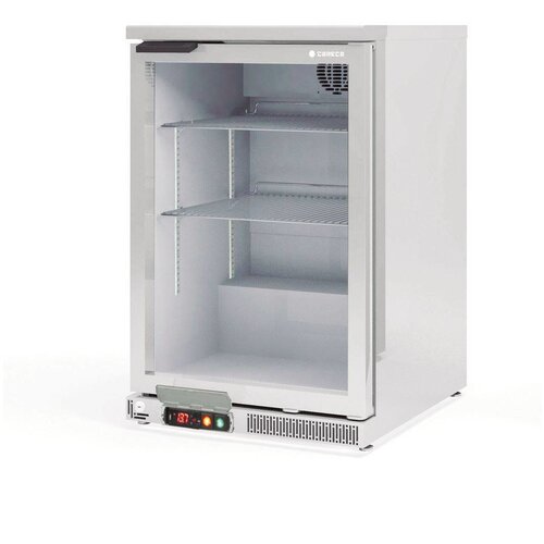 Coreco Frigo Bar | INOX | Porte en Verre | 2 Niveaux réglables | 130 Litres | 62x52x(H)90cm Coreco Frigo Bar | INOX | Porte en Verre | 2 Niveaux réglables | 130 Litres | 62x52x(H)90cm