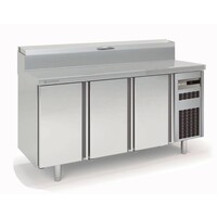 Saladette 3 Portes | 8x GN 1-6 | 179,5x70x(H)104,3cm