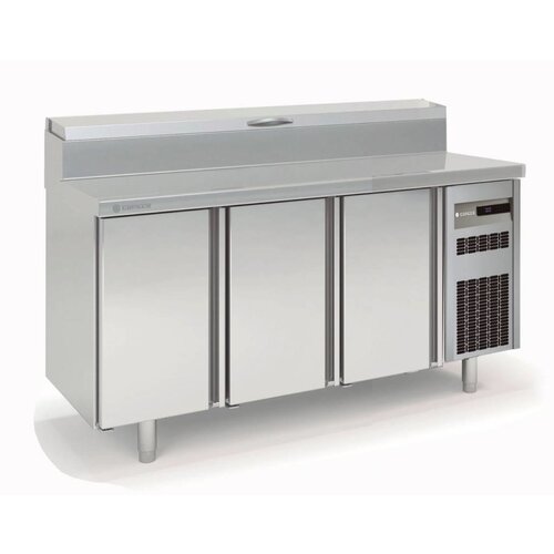 Coreco Saladette 3 Portes | 8x GN 1-6 | 179,5x70x(H)104,3cm