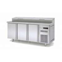Saladette 3 Portes | 10xGN 1-3 |202x80x(H)104,3cm
