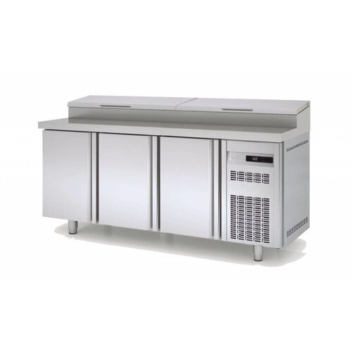 Coreco Saladette 3 Portes | 10xGN 1-3 |202x80x(H)104,3cm Coreco Saladette 3 Portes | 10xGN 1-3 |202x80x(H)104,3cm