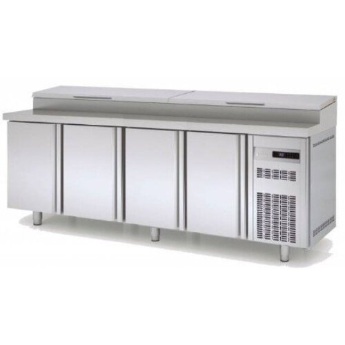 Coreco Saladette 4 Portes | 13x GN 1-3| 2545x800x(h)1043mm