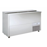 Bar Comptoir Réfrigéré Inox | 420 Litres | 1500x550x(h)850mm