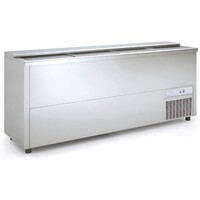 Bar Comptoir Réfrigéré Inox | 580 Litres | 1990x550x(h)850mm