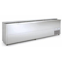 Bar Comptoir Réfrigéré Inox | 860 Litres | 2970x550x(h)850mm