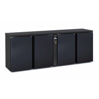 Frigo Bar | SBP-220 | 4 Portes | Sans Machine de Refroidissemen | 254,5x53x(H)82cm