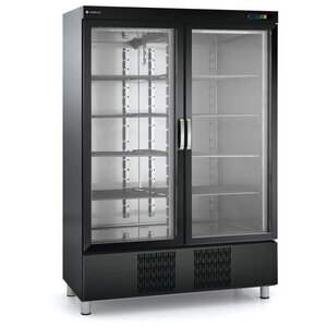 Coreco Réfrigérateur Porte Vitrée Noir | Coreco RVC-1302-NE | Eclairage LED | R134a | 1390x740x(H)2105mm Coreco Réfrigérateur Porte Vitrée Noir | Coreco RVC-1302-NE | Eclairage LED | R134a | 1390x740x(H)2105mm