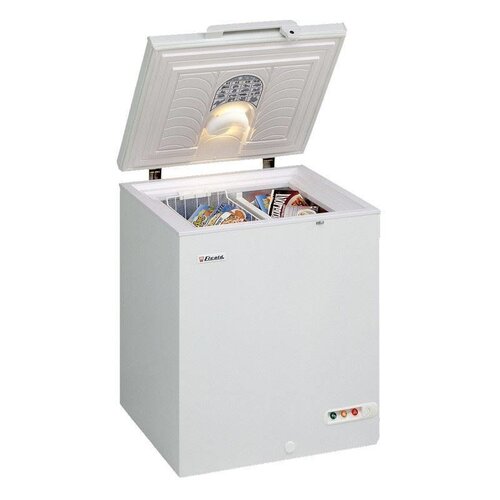 Elcold Congélateur Coffre Blanc A+ | Couvercle Plein | Réfrigérant R290 | 750x730x(h)865mm