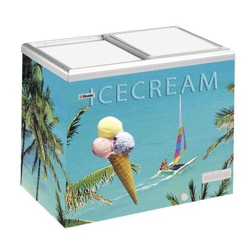 Elcold Congélateur Coffre avec Couvercle Coulissant Isolé | EXCELLENTE | Disponibles en 5 Tailles