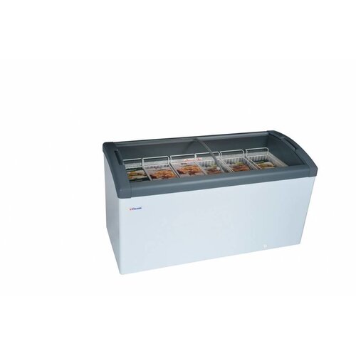 Elcold Congélateur Coffre  avec Vitre Coulissant | R290 | Disponibles en 2 Tailles