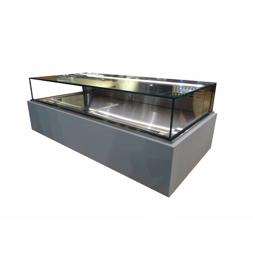 ColdFlow Vitrine à Pâtisserie Drop In | avec Tiroirs et Eclairage LED | 1125x700x(h)830mm