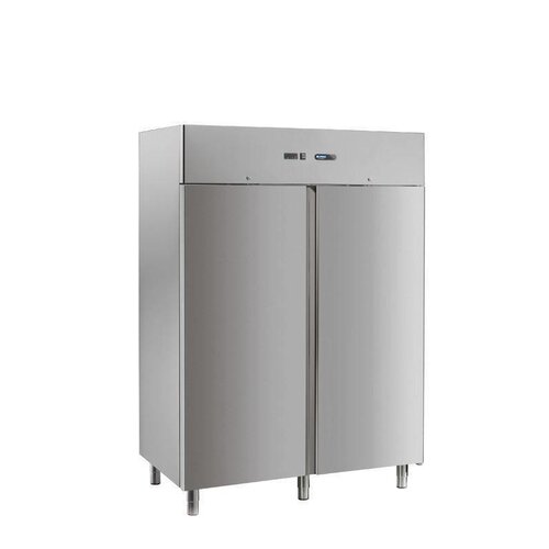 Afinox Réfrigérateur Double INOX | Format GN2/1 | 1466x803x(h)2090mm