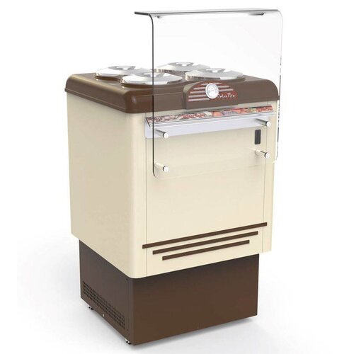 Framec Vitrine à Crèmes Glacées | DOLCE VITA 4 | Framec | 4+4 x 7,5 Litres | 65,4x66,5x(H)103cm