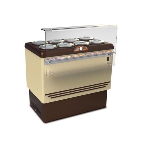 Framec Vitrine à Crèmes Glacées | DOLCE VITA 8 | Framec | 8+8 x 7,5 Litres | 110,5x71,3x(H)103cm