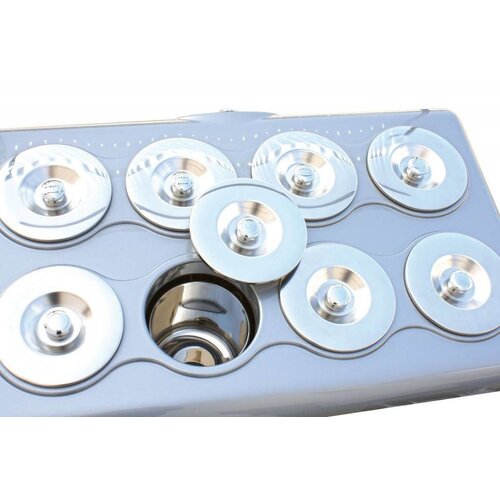 Framec Vitrine à Crèmes Glacées | DOLCE VITA 8 | Framec | 8+8 x 7,5 Litres | 110,5x71,3x(H)103cm