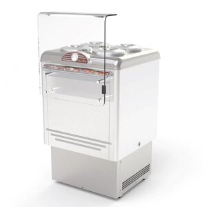 Framec Vitrine à Crèmes Glacées | DOLCE VITA 4 LUX | Framec | 4+4 x 7,5 Litres | 65,4x66,5x(H)103cm