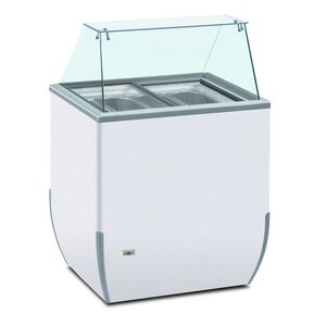 Framec Vitrine à Crèmes Glacées | BRIO 180 ICE 4 SK | Framec | 4x 5 Litres | 78x64x(H)1181cm