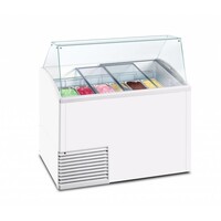 Vitrine à Crèmes Glacées | SLANT 510 ICE | Framec | 10x 5 Litres | 134,1x72,5x(H)123,5cm