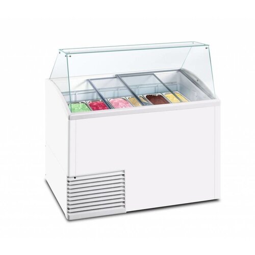 Framec Vitrine à Crèmes Glacées | SLANT 510 ICE | Framec | 10x 5 Litres | 134,1x72,5x(H)123,5cm