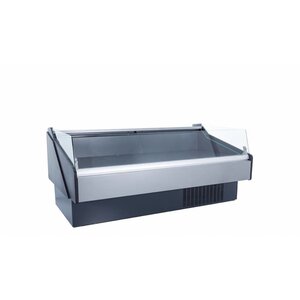 Coolselect Comptoir Réfrigéré | Vitrine Basse | Self Service | INOX | 0°C / +4°C | 257x110x(H)88,2cm