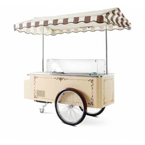 Isa Chariot à Glace Mobile | 6+6 Bacs 5L | en Verre | 200x128,5x(h)208,1 cm Isa Chariot à Glace Mobile | 6+6 Bacs 5L | en Verre | 200x128,5x(h)208,1 cm