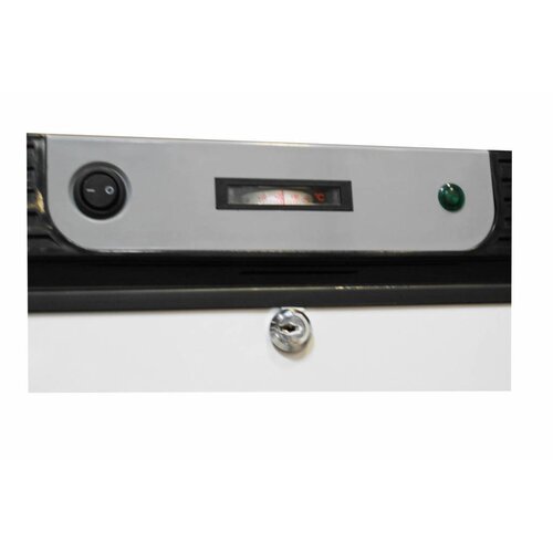 Kleo Réfrigérateur Acier Peint | R600a | Eclairage LED | 590x610x(H)1885mm