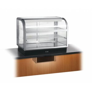 Lincat Vitrine Réfrigérée | Curved Lincat | Avant Bombé | Model Encastré | 1000x650x(h)755mm Lincat Vitrine Réfrigérée | Curved Lincat | Avant Bombé | Model Encastré | 1000x650x(h)755mm