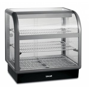 Lincat Vitrine Chauffante | Curved Lincat | Bombé | Self Service | 750x650(h)755mm 