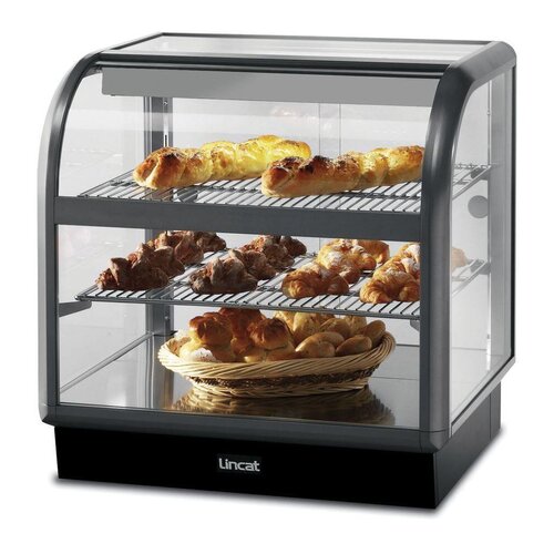 Lincat Vitrine Neutre | Curved Lincat | Avant Bombé | 750x650x(h)755mm