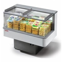 Ilot Réfrigéré PULSAR 112 | Self-Service avec Porte Vitrée | 1120x550x(h)909mm
