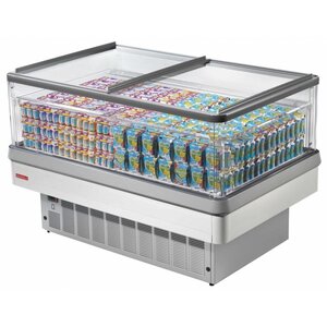 Oscartielle Ilot Réfrigéré ALTEA150 | Porte Vitrée | 1530x981x(h)965mm