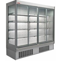 Meuble Réfrigéré Inox | R404a | Model Haut 220cm | Portes Pivotantes | Disponible en 4 Tailles