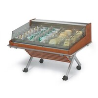 Vitrine Réfrigéré Supermarché | Modèle Bois | Réfrigérant R404a | 1262x840x(H)905mm