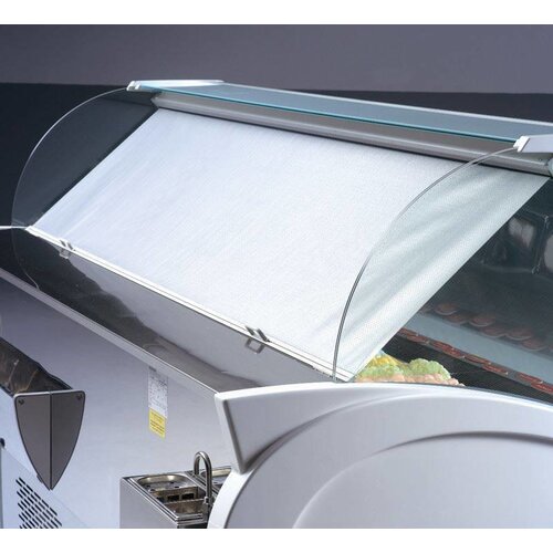 Oscartielle Vitrine à Glace | DORADO 12 | Vitrine Bombée | 12x 5 Litres | 123x120x(H)136cm