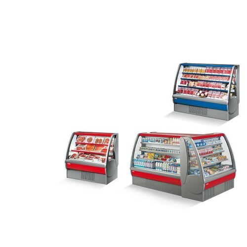 Oscartielle Meuble Réfrigéré Gris | -1°/+7°C | Libre Service | 1047x690x(h)1457mm