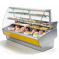 Vitrine Pâtisserie | SWEET2 LX | Verre Bombé | Disponible en 3 Tailles