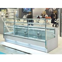 Vitrine Pâtisserie Professionnelle | SWEET2 VDA | Verre Bombé | Disponible en 3 Tailles