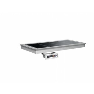 Afinox Plaque Chauffante | en Céramique | Drop in | SOUL BROWN | 60/100°C | Disponible en 3 Tailles