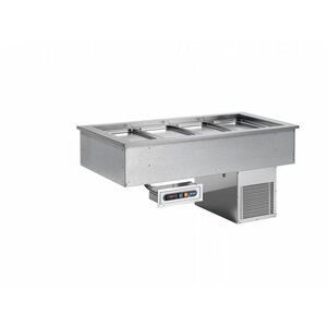 Afinox Bac Réfrigéré Statique | Drop-in | SOUL GREEN | +4/+8 °C | Disponible en 5 Tailles