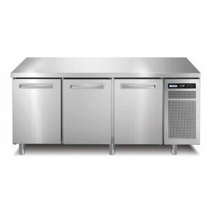 Afinox Comptoir Congelé | INOX | 3 Portes | R290 | SPRING 703 I/A BT | 178x70x(H)90cm |