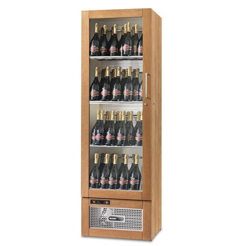 Afinox Cave à Vin Réfrigérée | WIJN TALENTO 590 | Wengé | Af| INOX | 59x55,1x(H)192,5cm Afinox Cave à Vin Réfrigérée | WIJN TALENTO 590 | Wengé | Af| INOX | 59x55,1x(H)192,5cm