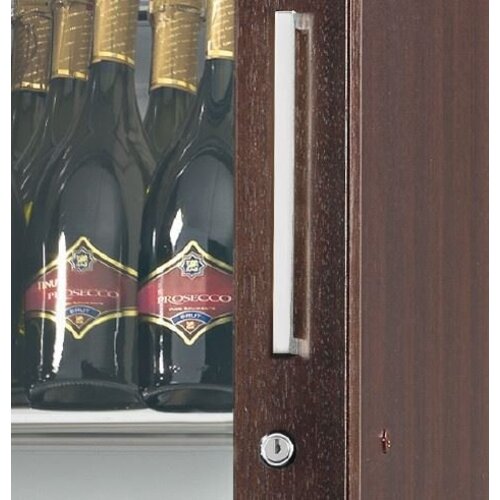 Afinox Cave à Vin Réfrigérée | WIJN TALENTO 590 | Wengé | Af| INOX | 59x55,1x(H)192,5cm