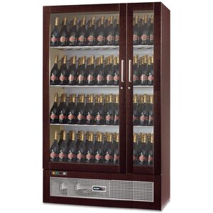 Afinox Cave à Vin Réfrigérée | WIJN TALENTO 1185 | Wengé | Af| INOX | 118,5x55,1x(H)192,5cm Afinox Cave à Vin Réfrigérée | WIJN TALENTO 1185 | Wengé | Af| INOX | 118,5x55,1x(H)192,5cm