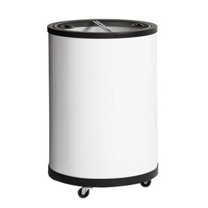 Esta Congélateur Tonneau Blanc | Esta Impulse | Roues Pivotantes | 80 Litres | Ø567x830mm