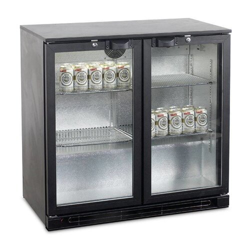 Esta Réfrigérateur Arrière-Bar | Noir | Porte Pivotante en Verre | BA20H R600a | Esta | 90x52x(H)90cm