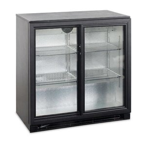 Esta Réfrigérateur Arrière-Bar | Noir | Portes Coulissantes en Verre | BA20S R600a | Esta | 90x52x(H)90cm Esta Réfrigérateur Arrière-Bar | Noir | Portes Coulissantes en Verre | BA20S R600a | Esta | 90x52x(H)90cm