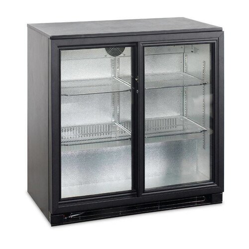 Esta Réfrigérateur Arrière-Bar | Noir | Portes Coulissantes en Verre | BA20S R600a | Esta | 90x52x(H)90cm Esta Réfrigérateur Arrière-Bar | Noir | Portes Coulissantes en Verre | BA20S R600a | Esta | 90x52x(H)90cm